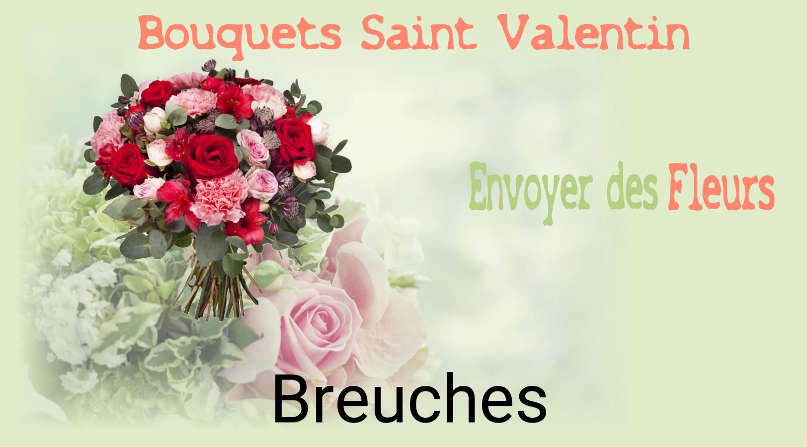 Roses de Saint-Valentin livrées à Breuches